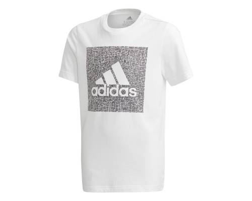 T-shirt Adidas Badge Of Sport Blanc Enfant