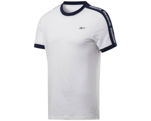 T-shirt Reebok Training Essentials Blanc / Bleu