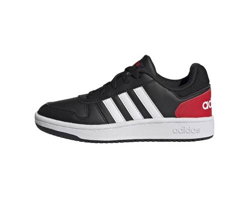 Adidas Hoops Noir / Rouge Enfant