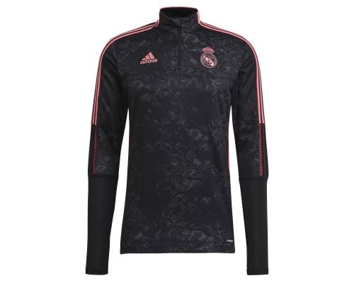 Training Top Adidas Real Madrid Aop 2020-21 Noir / Rose
