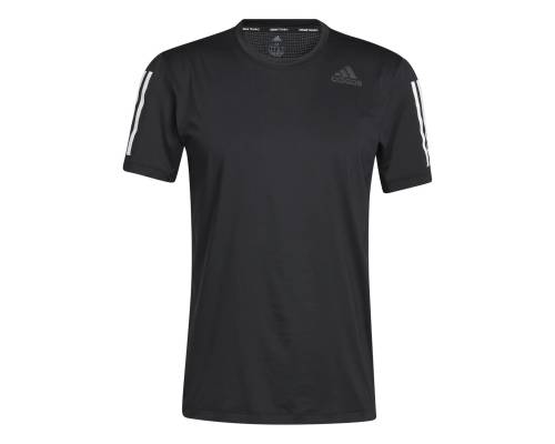 T-shirt Adidas Techfit 3-stripes Fitted Noir