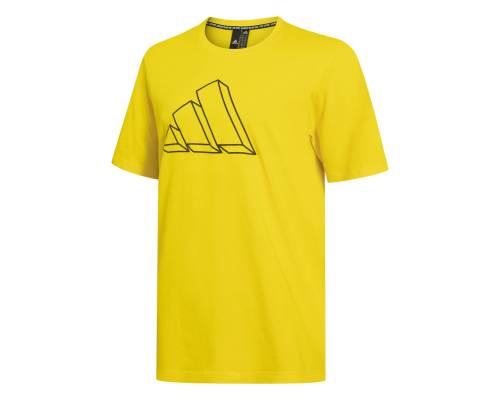 T-shirt Adidas Sportswear Graphic Jaune