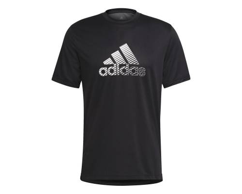 T-shirt Adidas Activated Tech Aeroready Noir