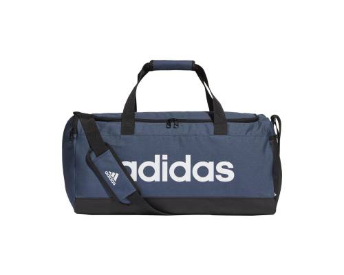 Sac De Sport Adidas Essentials Logo Format Moyen Bleu