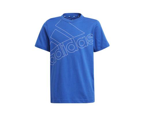 T-shirt Adidas Essentials Logo Bleu Enfant