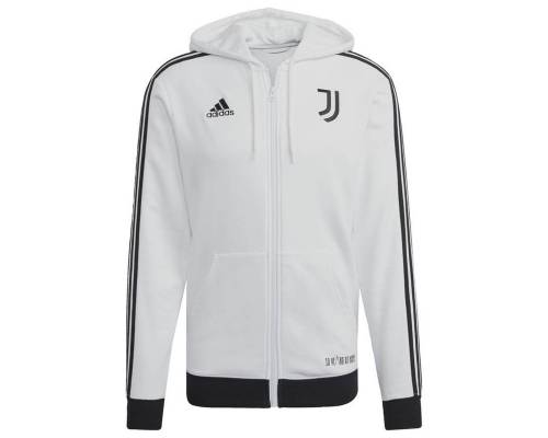 Veste Adidas Juventus Turin 3-stripes Blanc