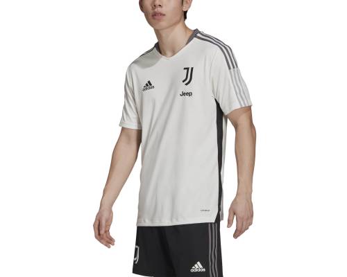 Maillot Adidas Juventus Turin Training 2021-22 Blanc