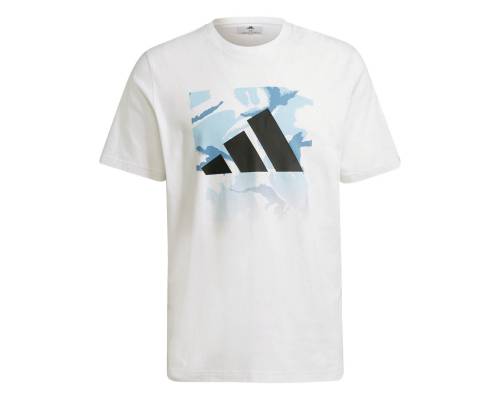 T-shirt Adidas Graphic Blanc