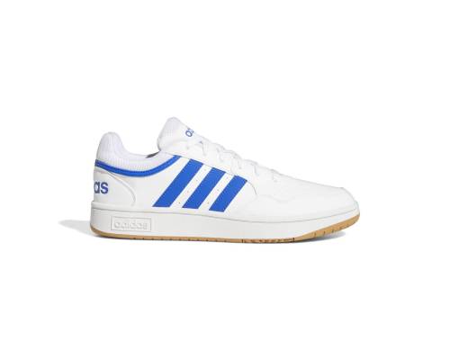 Adidas Hoops 3.0 Blanc / Bleu