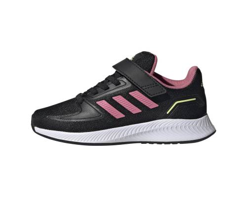 Adidas Runfalcon 2.0 Noir / Rose Fille