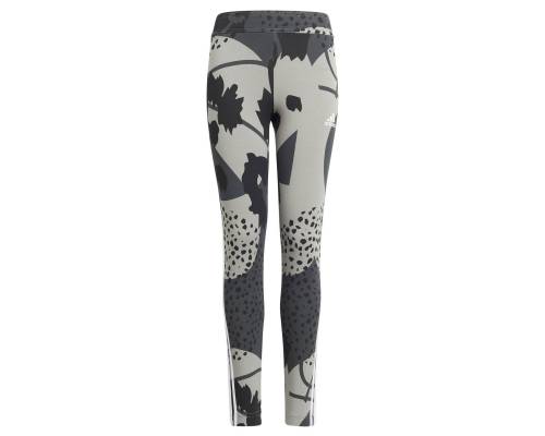 Collants Adidas Future Icons Print Gris Fille