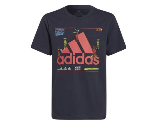 T-shirt Adidas Gaming Graphic Bleu Enfant