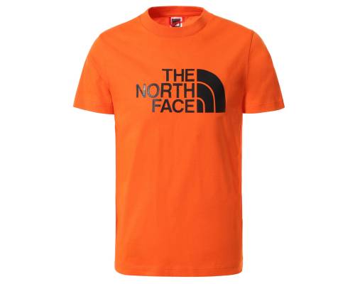 T-shirt The North Face Tshr Easy Jr (orange/black) Enfant