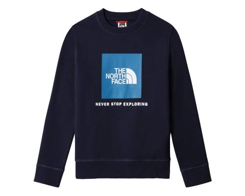 Sweat The North Face Swea Box Crew Jr (navy/banffblu) Enfant