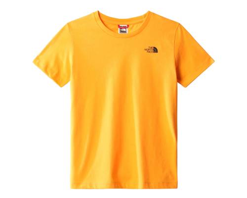 T-shirt The North Face Tshr Simple Dome Jr (orange) Enfant