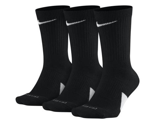 Chaussettes Nike Elite 3 Paires Noir