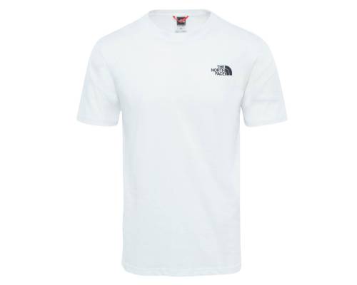 T-shirt The North Face Red Box Blanc