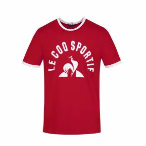 T-shirt Le Coq Sportif Essentiels Rouge