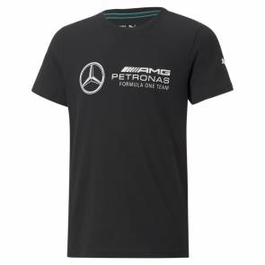 T-shirt Puma Mercedes Amg Petronas F1 Noir Enfant