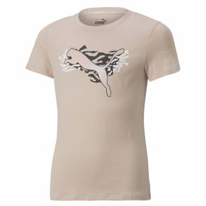 T-shirt Puma Alpha Rose Fille