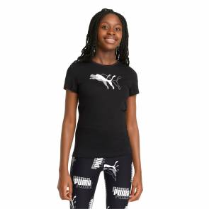 T-shirt Puma Graphic Noir Fille