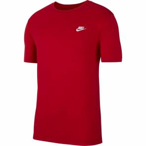 T-shirt Nike Sportswear Club Rouge