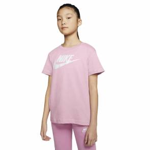 T-shirt Nike Sportswear Rose Fille