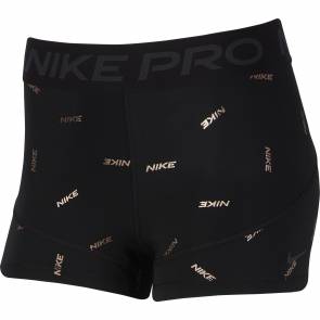 Short Nike Pro Toss Print Noir Femme