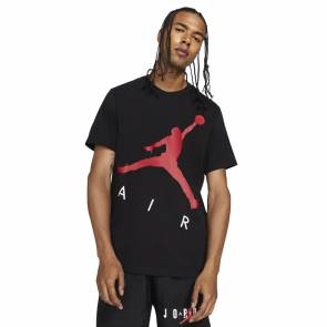 T-shirt Nike Jordan Jumpman Air Hbr Noir / Rouge