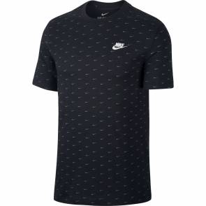 T-shirt Nike Sportswear Swoosh Noir