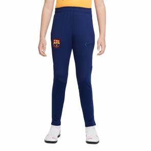 Pantalon Nike Barcelone Strike 2021-22 Bleu Enfant