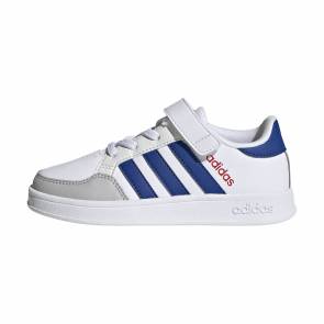 Adidas Breaknet Blanc / Bleu Enfant