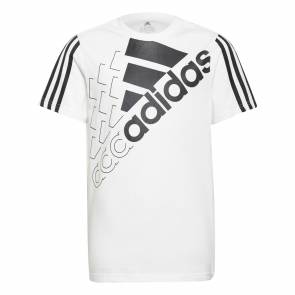 T-shirt Adidas Big Logo Blanc Enfant