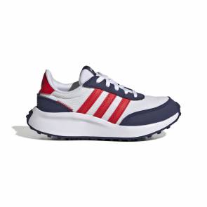 Adidas Run 70s Blanc / Bleu / Rouge Enfant