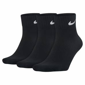 Chaussettes Nike Everyday Lightweight Ankle 3 Paires Noir