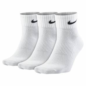 Chaussettes Nike Everyday Lightweight Ankle 3 Paires Blanc