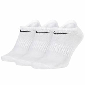 Chaussettes Nike Everyday Lightweight Noshow 3 Paires Blanc