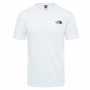 T-shirt The North Face Red Box Blanc